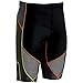 CW-X Men's Stabilyx Ventilator Shorts, Black/Grey/Red, Medium