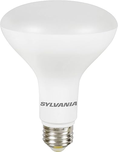 Miniatura 2 de Sylvania Flood BR30 Bombilla LED, 65 W 9 W, regulable, 22 años, 800 lúmenes, 2700 K, blanco suave, paquete de 2 (40460)