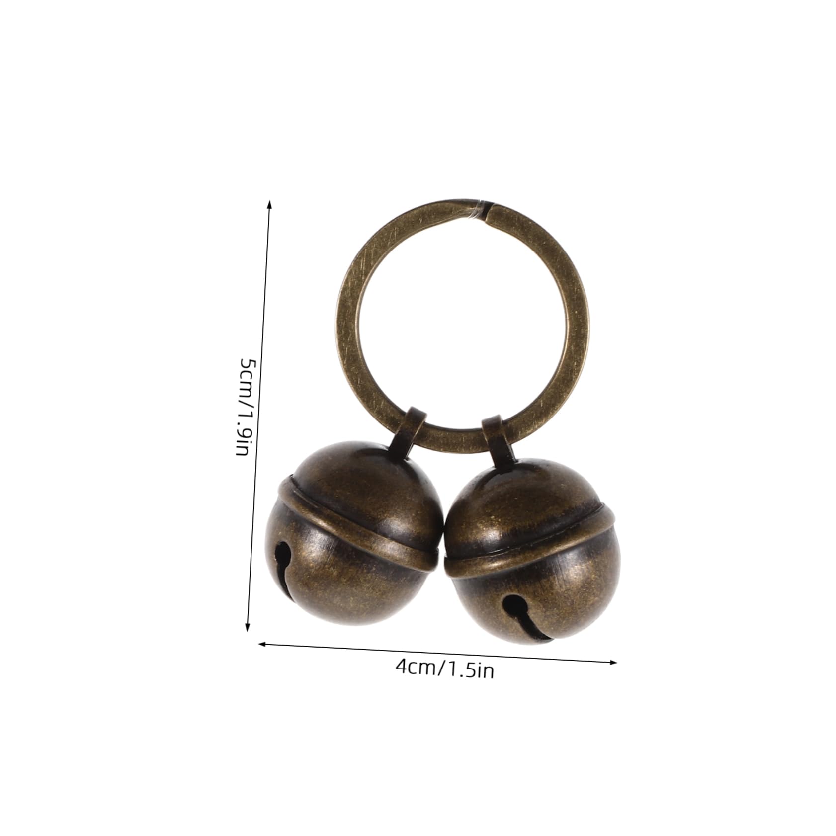 Totority 1Set Pet Collar Bells Wear Resistant Dog Cat Collar Charms Lightweight and Convenient for Pets Stylish Accessories for Indoor Outdoor Use