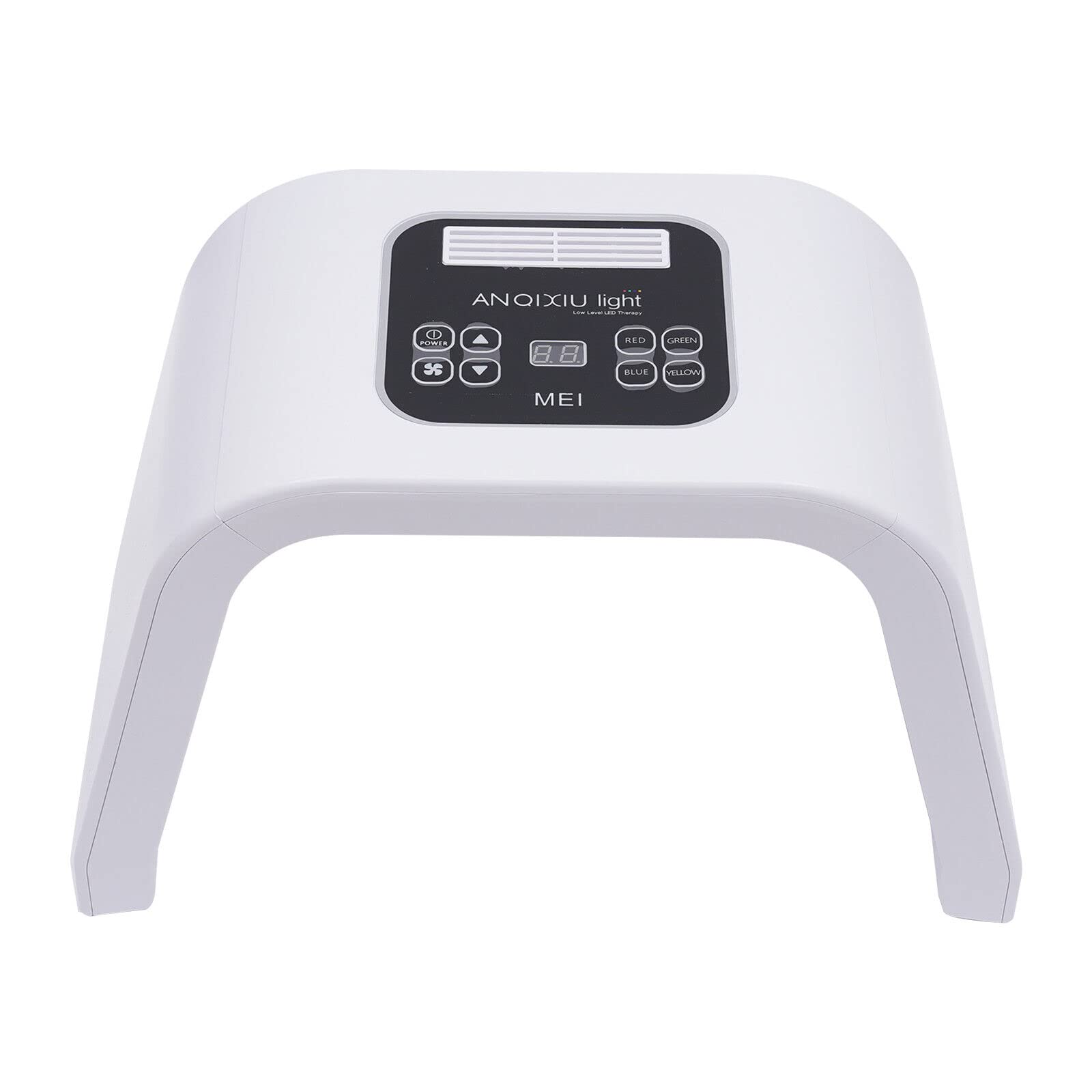 LED luce terapia maschera viso 7 colori fotone ringiovanimento della pelle dispositivo bellezza terapia della luce skincare macchina viso collo anti-rughe acne rimozione