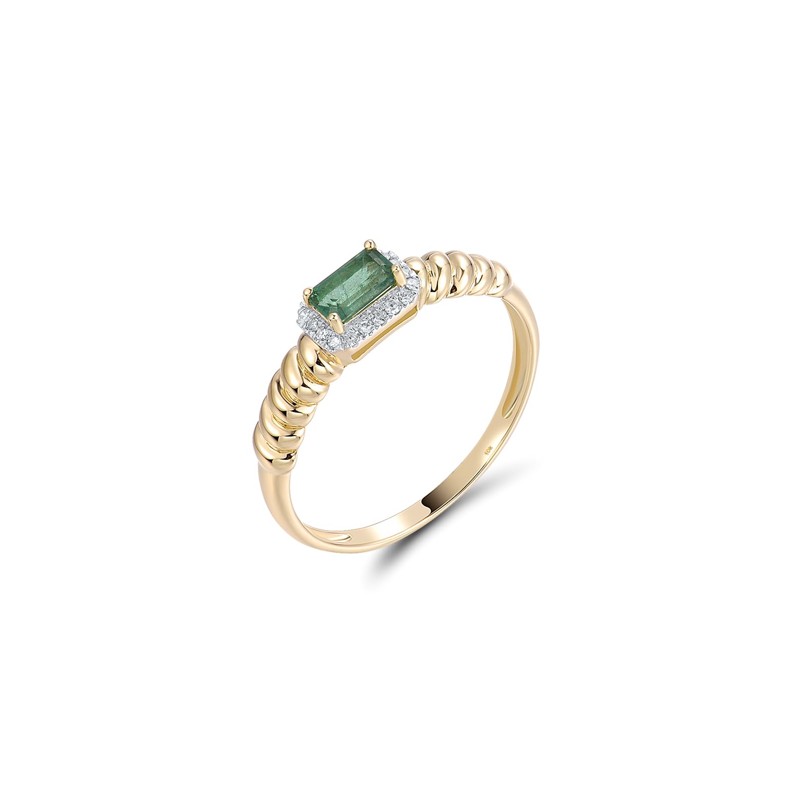 Santuzza 10K Gold Solitaire