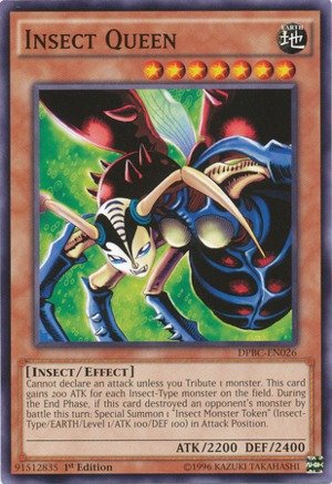 YU-GI-OH! - Insect Queen (DPBC-EN026) - Duelist Pack 16: Battle City - 1st Edition - Common