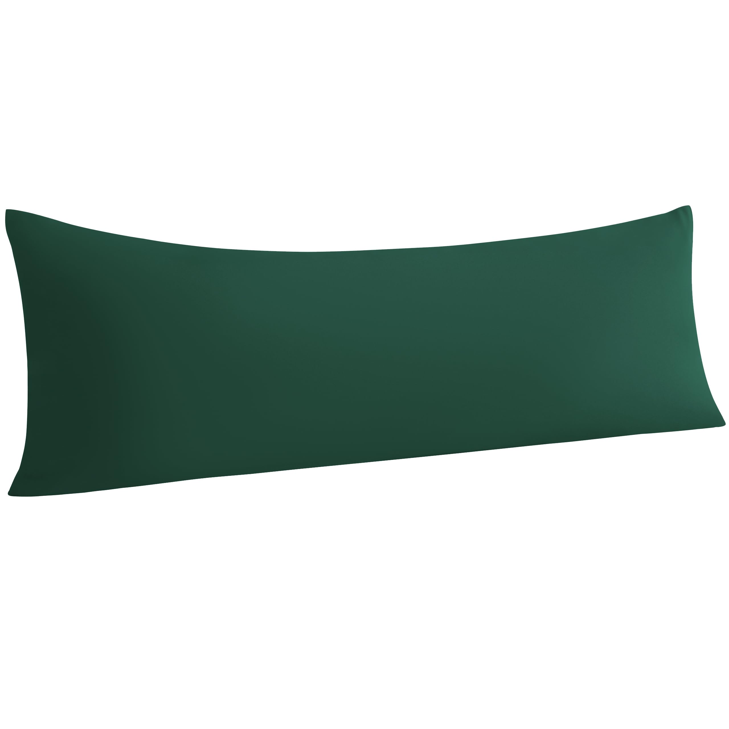 NTBAY Body Microfiber Pillowcase, 1 Pack, 20 x 54, Dark Green | Soft Brushed Microfiber with Envelope Closure, Set of 1 Body 20 x 54 Inch Pillowcase, Pillow Inserts Not Included