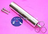 CYNAMED USA Ear Wax Removal Syringe 08 OZ - Brass with Chrome Finish Ideal for Household, EMT,...