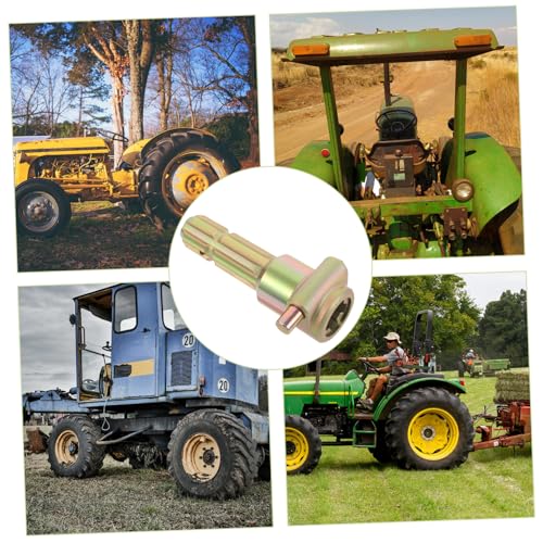 Adaptador extensor de fuerza para tractor con conector de eje de estrías agrícolas 4