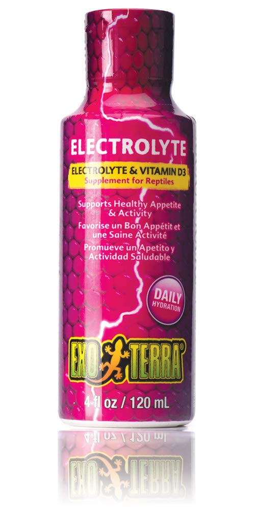 Exo Terra Electrolyte and Vitamin D3 Supplement 120 ml