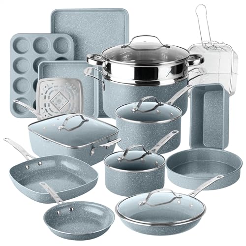 Granitestone Ceraluxe 20 Pc Ceramic Cookware