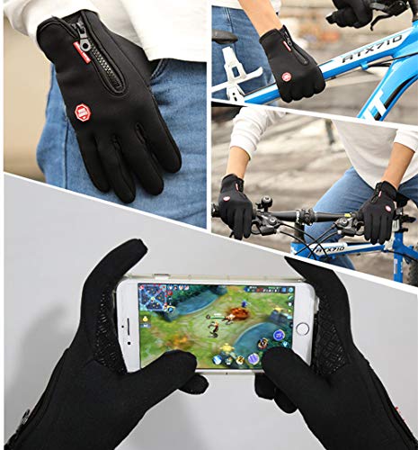 Yizhet Guanti Ciclismo Uomo per Touch Screen di