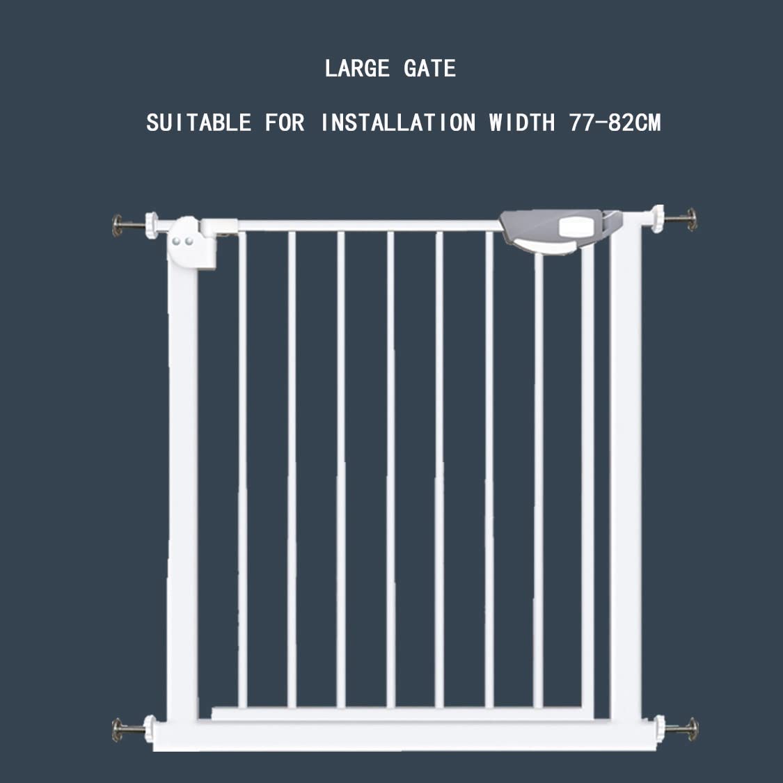 Amazon.co.jp: ペット安全ゲート、自動閉鎖犬のフェンスゲート