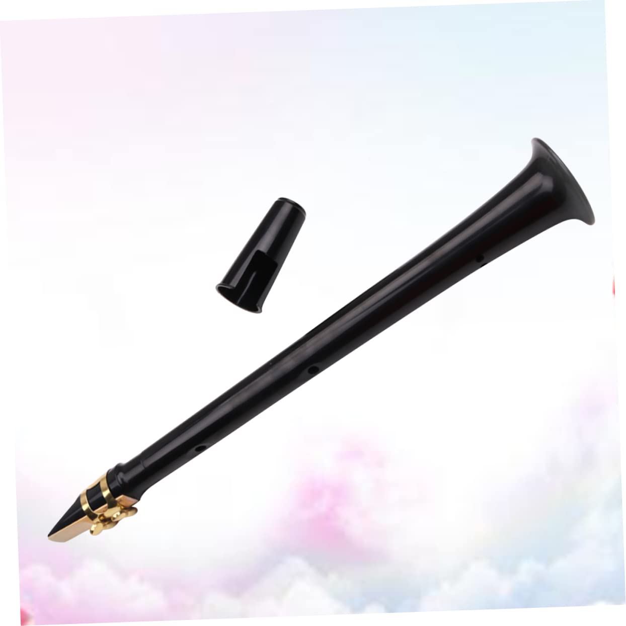 ibasenice Lot De 2 Mini Saxophones De Poche À 8 Trous Pour Instruments À Vent Compacts De Voyage