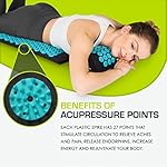 ProsourceFit Acupressure Mat and Pillow Set for Back/Neck Pain Relief and Muscle Relaxation - Image 3