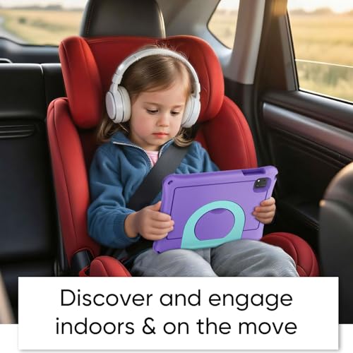 Image of JIKOCXN Kids Tablet, Android 15 Tablet for Kids 10 Inch Octa-Core with Case, 24GB RAM 64GB ROM 1TB TF Card Expandable for Toddlers, Kids, Parental Controls, Dual Camera, BT5.0, WiFi