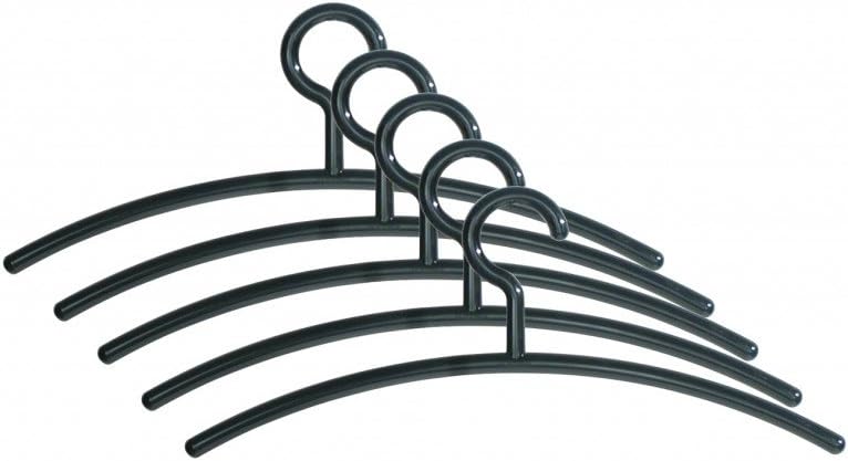 6004 Plastic Kleiderbgel Black