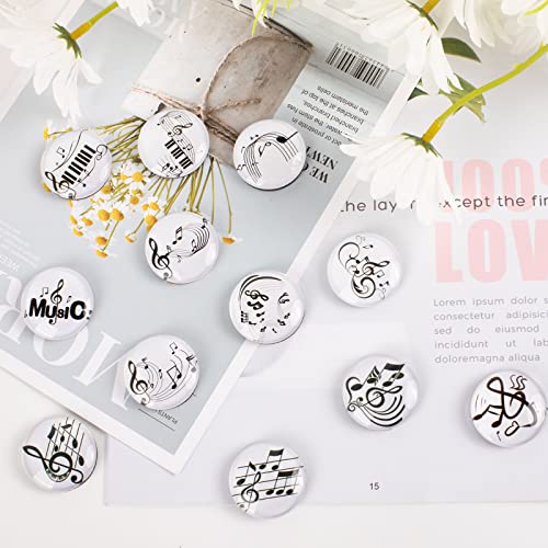 Imanes decorativos de vidrio para refrigerador, pack 12 miniatura 7