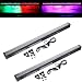 TC-Home 2pcs 252 LED Wall Wash Light Stage Lighting RGB DMX512 Bar Lights DJ Party Sound Control
