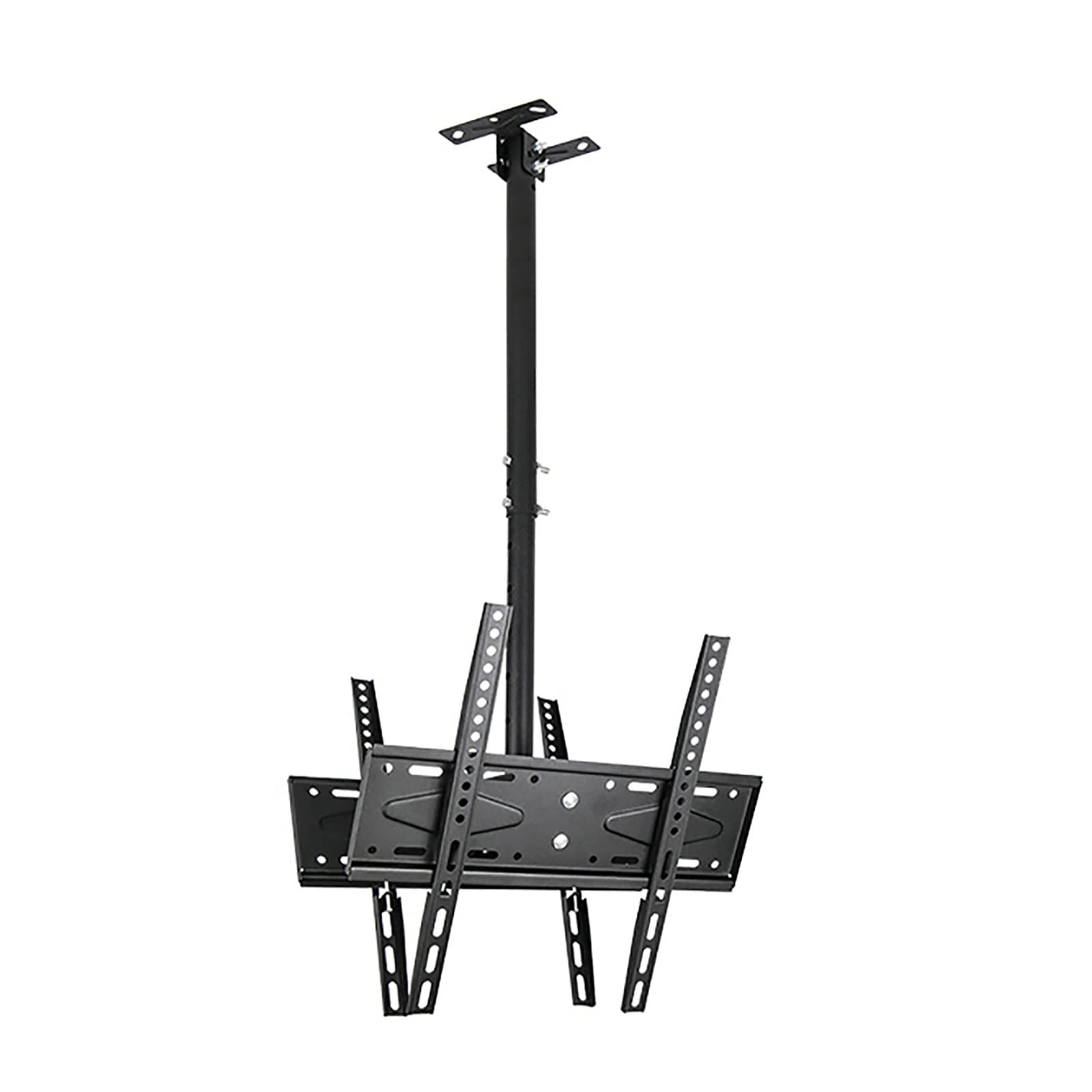 HPTHLY Tv Standdouble Sided Ceiling Tv Mount Bracket Adjustable Wall Ceiling Tv Mount For 26-60 Inch Flat And Curved Tvs Up To 80Kg/176Lbs Up To 400X400Mm,Onecolor-2M (Onecolor-2M)