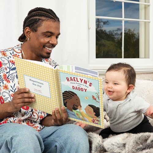 Baby’s First Father’s Day with Daddy - Father's Day Present - Personalized Children's Story | Softcover | 9" x 11" | I See Me! - Image 2