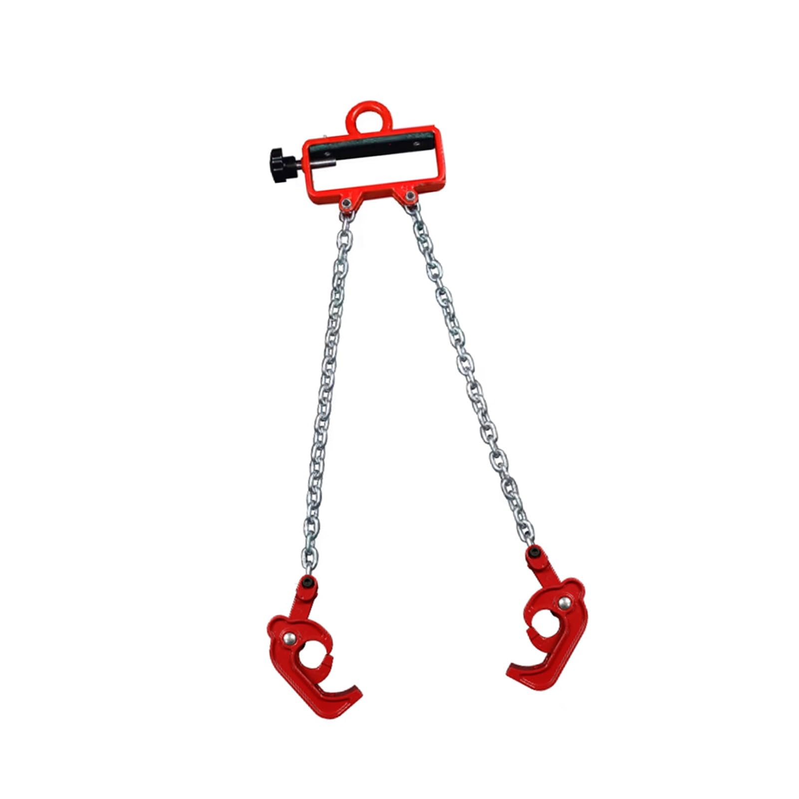 Pince de tambour verticale rouge 1102 lbs en acier pour entrepôt