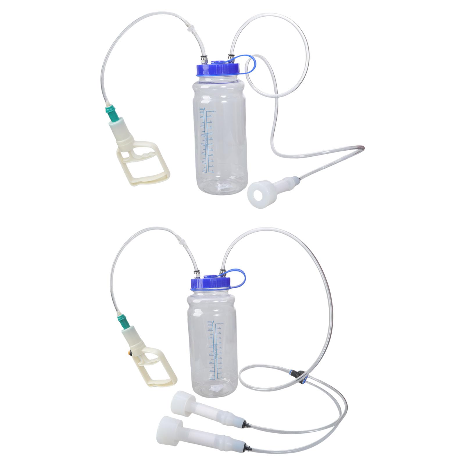 Macchina portatile di mungitura di capra, tiralatte, vuoto a mano, attrezzatura pecora in plastica per piccole aziende agricole, pompe per vuoto manuali