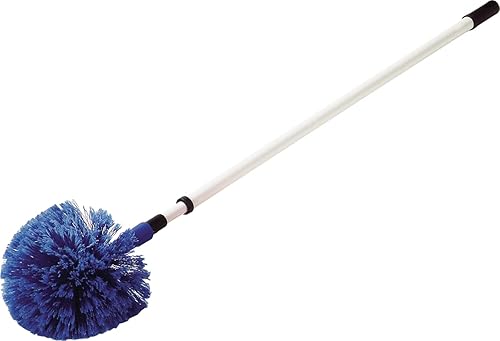 Miniatura 10 de Carlisle FoodService Products Flo-Pac - Plumero redondo de plástico con cerdas suaves, 9 pulgadas, azul, (paquete de 12)