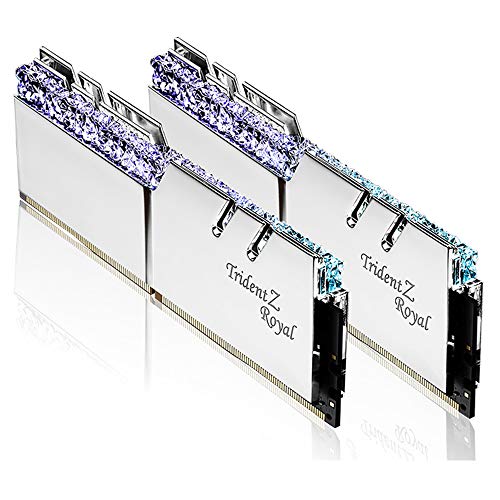 Image of G.SKILL Trident Z Royal 32GB (2 * 16GB) DDR4 3200MHz CL16-18-18-38 1.35V Desktop Memory RAM - F4-3200C16D-32GTRS