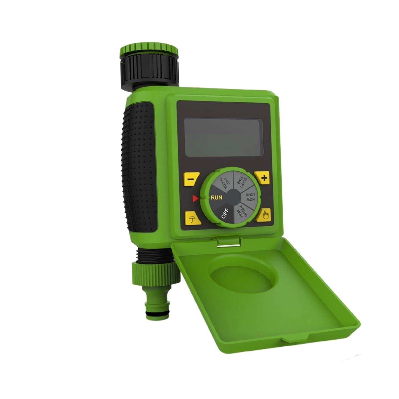 Regolatore Elettronico Automatico Della Valvola a Solenoide Del Sistema Di Irrigazione Dell'Irrigazione Dello Schermo Lcd con Ritardo Della Pioggia e Funzione Manuale (Colore: 26301 11, Dimensioni: U