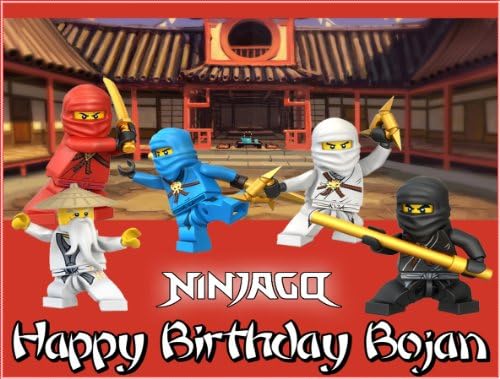 Ninjago Groupe Comestible Image Moule A Gateau Cupcake Amazon Ca Maison