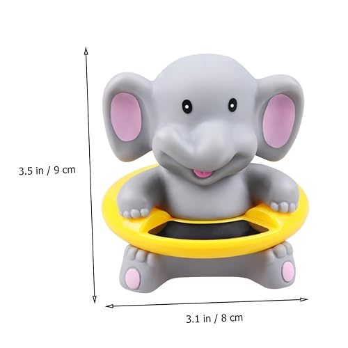 Miniatura 2 de Baño de bebé de dibujos animados para piscina electrónica multiusos, colores aleatorios para niños y niñas, divertido diseño animal para medir la
