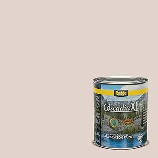 Rodda Paint CASCADIA XL Exterior Satin Paint & Primer in One, Quart, Coconut Macaroon