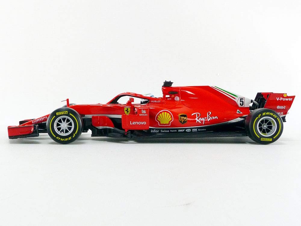 ミニカー Bburago Ferrari 1/18 S F15 T S. Vettel Bburago 1:18 Sebastian Vettel Ferrari SF15-T #5 Formula 1