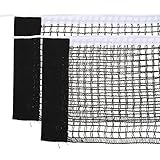 PATIKIL Table Tennis Net Replacement, 2 Pack Ping Pong Net String Tension Equipment Accessories Polyester Cotton for Indoor Outdoor, Black
