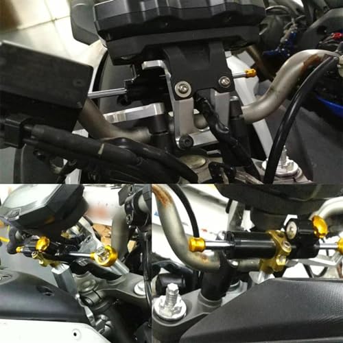 Support d'amortisseur de direction réglable pour éliminer le guidonnage - 2