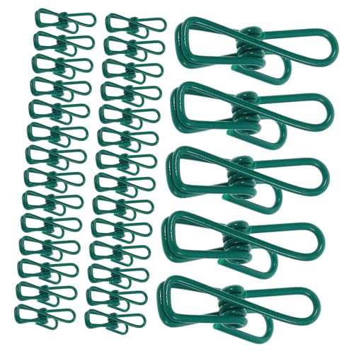 KONTONTY 30piezas Pinzas De Invernadero Abrazaderas Para Película De Invernadero Sombreado Multifuncionales y Resistentes
