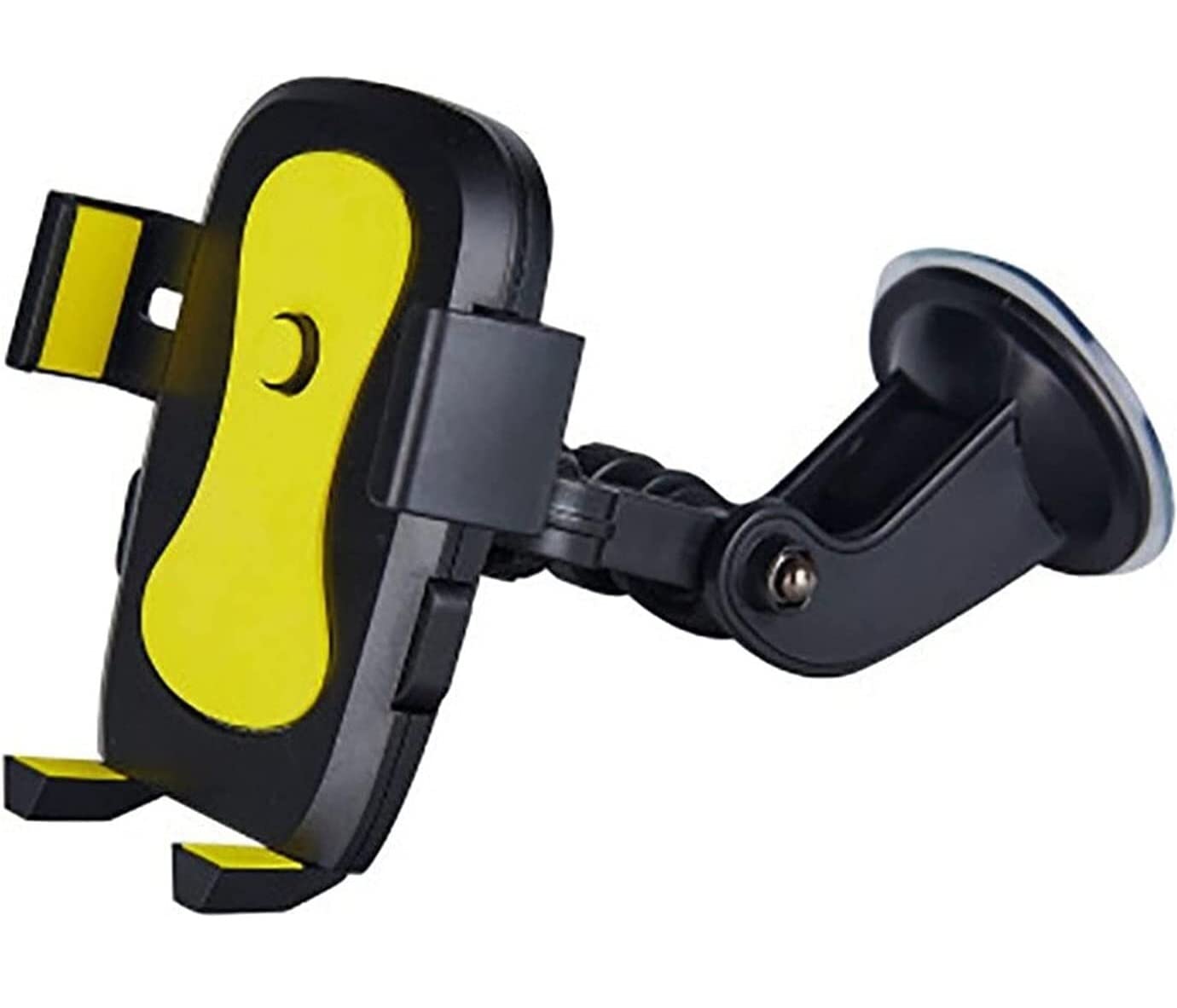 Uchwyt Telefon Przenośny obrotowy pojazd do montażu na przedniej szybie samochodu Uchwyt telefon samochodowy stojaka kołyskę Do Samochodu(Yellow)