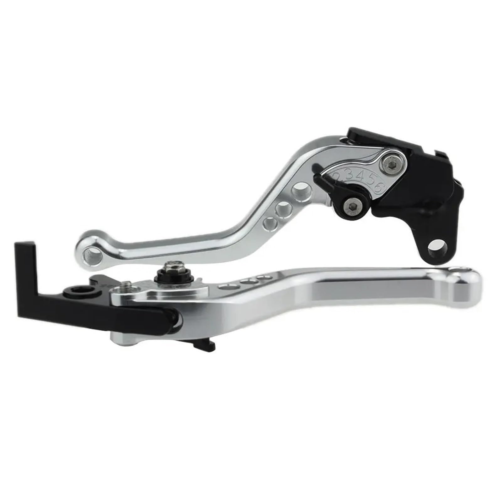 Pdaazvg C Brake Lever Handle For Kawasaki For Kle500 Kle 500 1991-2007 Motorcycle Adjustable Brake Lutch Levers 3D N Aluminum Motorcycle Lever Blades(C)