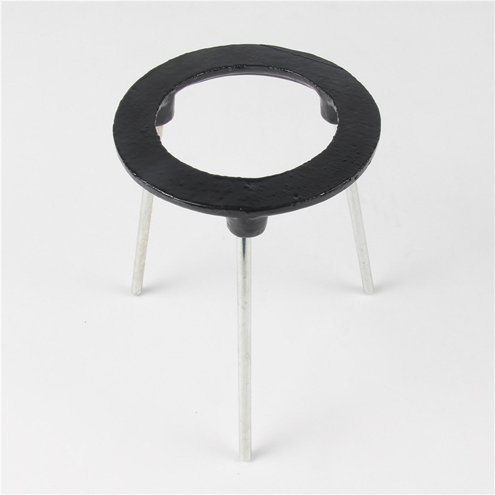 perfeclan Support de Lampe à Alcool, trépied, Support Circulaire en Fonte, Fournitures de Lampe de Laboratoire, trépied pour Fournitures Scolaires