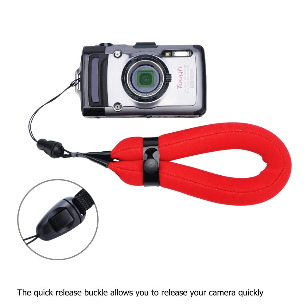 Amazon.com : 2 Pack Waterproof Camera Float Strap for Olympus TG-7 