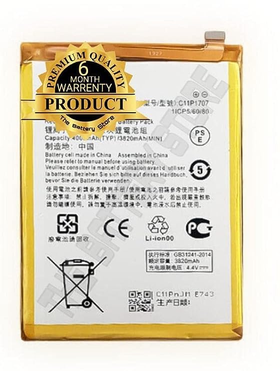 Image of THE BATTERY STORE Original C11P1707 Battery for Asus Zenfone Max M1 X00PD Battery with 6 Month Warranty**** (NN25663)