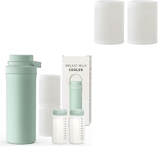 Xaproo 22oz Breast Milk Cooler Bottle & Cooling Gel Tube, Compatible with Xaproo Breast Milk Cooler, 2PCS