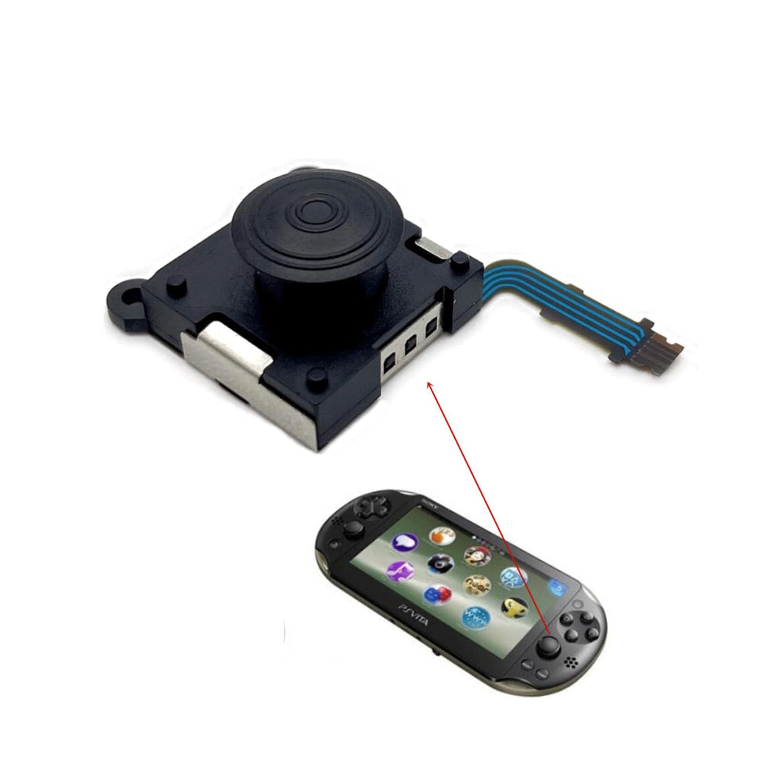 (未使用･未開封品)　PS Vita 2000 アナログスティック・スライドパッド修理用基板（LR共通）分解ツール付き 0pbj0lf 31v-RltsGQL._UF894,1000_QL80_.jpg