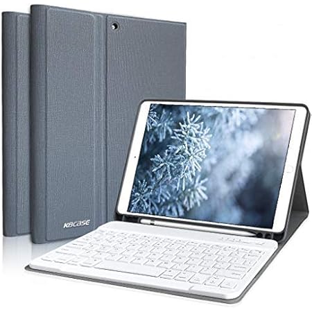 Amazon Aircase Ipad 10 2 ケース キーボード 第7世代最新版 19秋発売対応 Ipad Air 第3世代 17 Pro 10 5 通用 Apple Pencil 収納可能 着脱式 ワイヤレス Bluetooth キーボードケース 多角度調整 キーボード取り外し可 手帳型カバー グレー Aircase