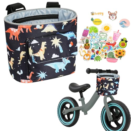 flintronic Lenkertasche und Fahrradkorb für Kinder, Vorne...
