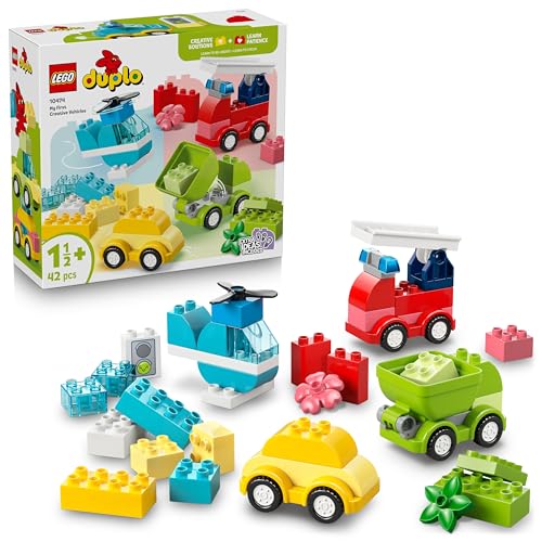 Image of LEGO DUPLO My First Creative Vehicles Learning Toy with Lots of Building Options - 10474
