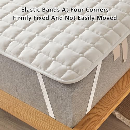 Atmungsaktive Faltmatte – Weiche Futon-Matratze für Bodenbett, tragbare Campingmatratze, bequemes und leichtes Campingbett, einfache Lagerung für Reisen und Zuhause