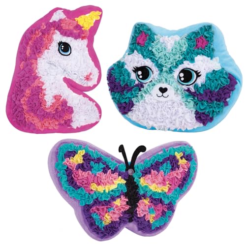 Kit créatif PlushCraft Licorne Chat Papillon pour coussins sans couture - 2