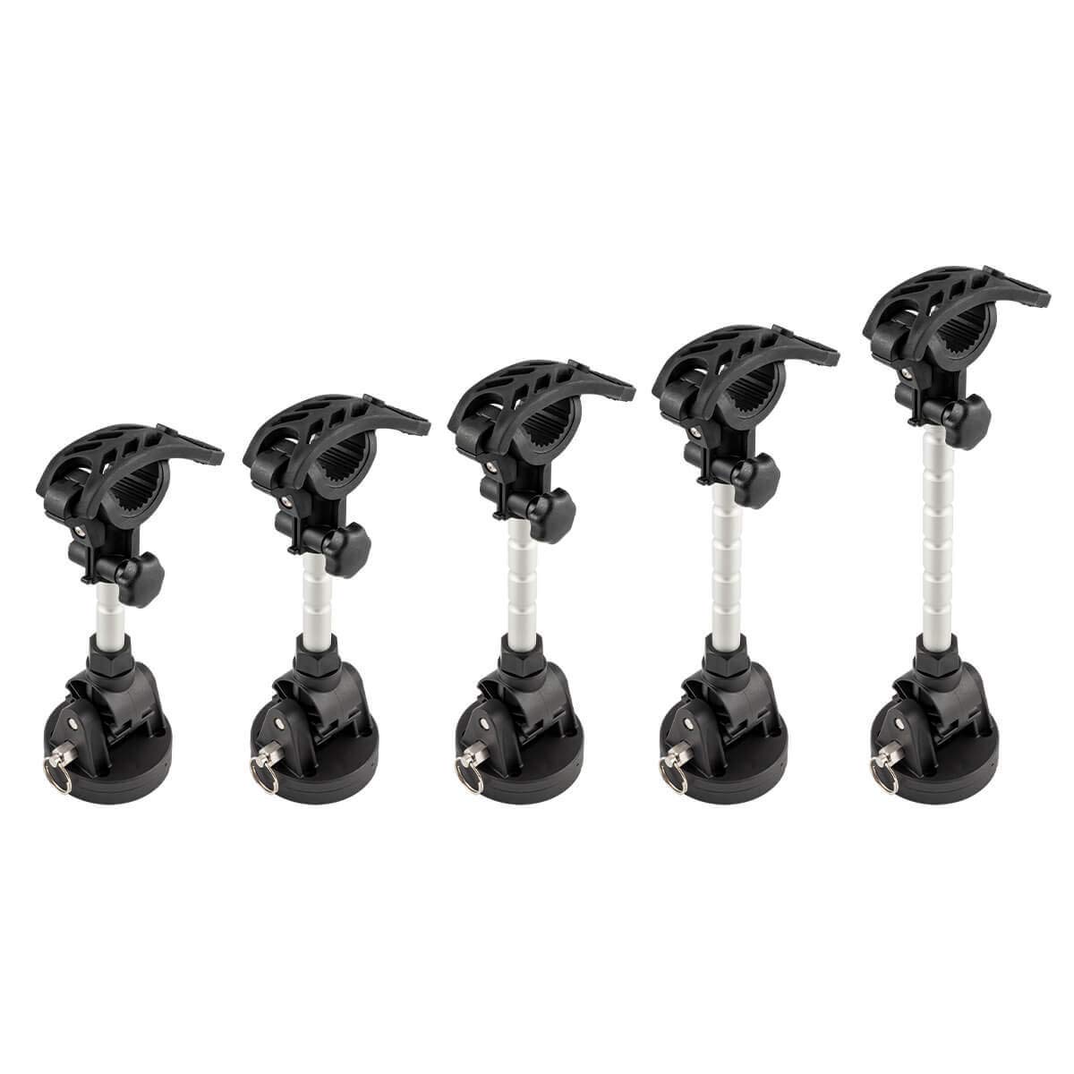 Minn Kota 1862051 MKA-55 Electric Steer Bow-Mount Stabilizer Kit Silver