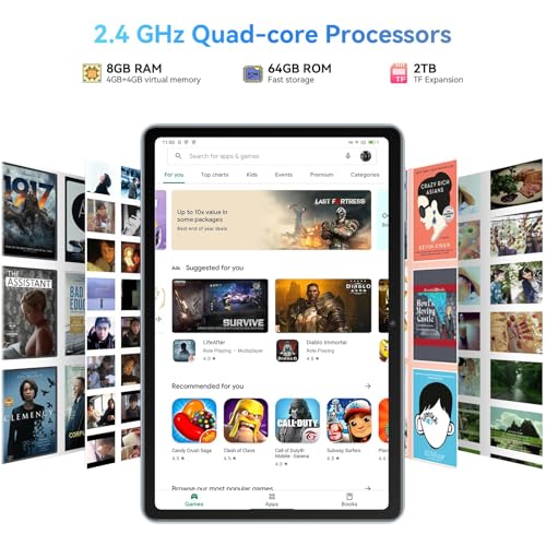 Blackview TAB 70 Wifi Android 13 10.1'' 3 Go RAM - vue 8