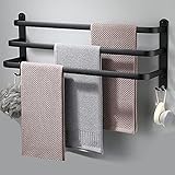 ✅【Mehrzweck】Dies ist ein Handtuchhalter, der verwendet wird, um Handtücher und Bademäntel zu organisieren und aufzuhängen, das Badezimmer sauber und ordentlich zu halten, Sie können ihn auch zum Aufstellen von Hausschuhen oder als Küchenregal verwenden!Wird in Badezimmern, Balkonen, Küchen usw. verwendet.