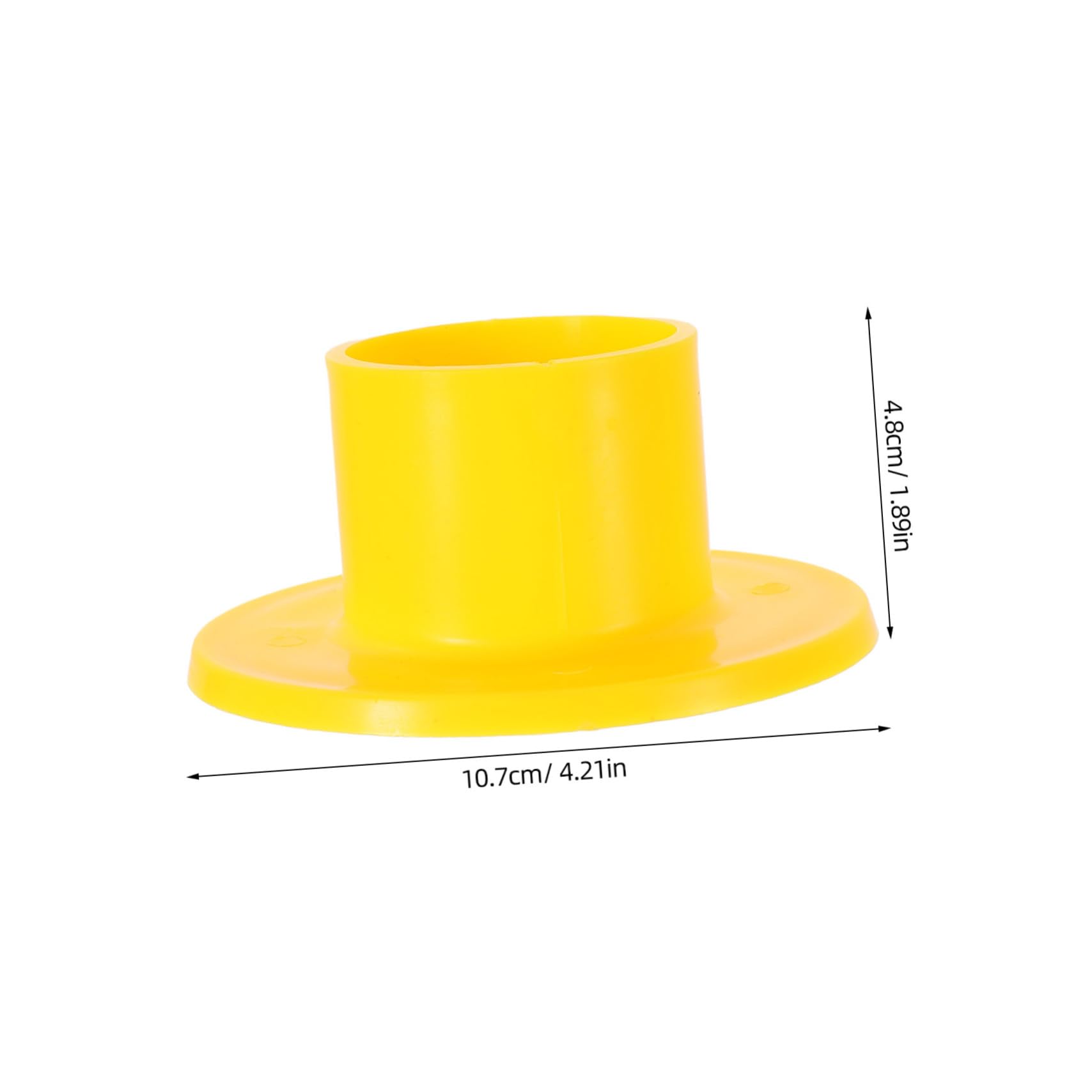 GANAZONO Playground Tube Protector Rod Base Holder Plastic Tube Base for Indoor and Outdoor Play Areas