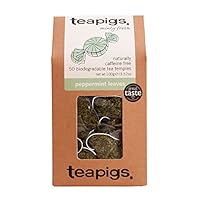 Teapigs Peppermint Leaves 50 Biodegradable Tea Bags